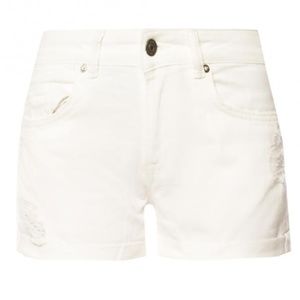 AllSaints 'Pam' White Denim Shorts